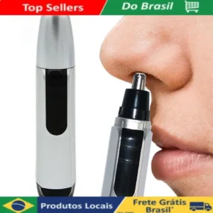 Aparador removedor de pêlos elétrico/portátil para nariz/orelha/rosto/depilador facial