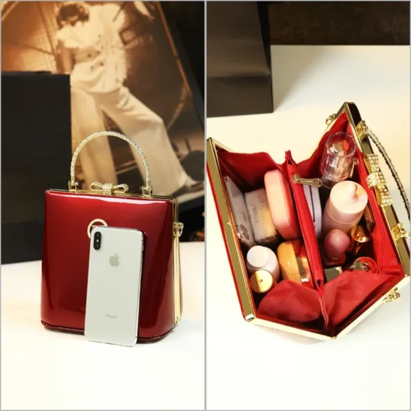 Bolsa pequena feminina 2024 novo design elegante e de nicho, estilo sofisticado e ocidental, crossbody feminina de luxo leve - Imagem 5