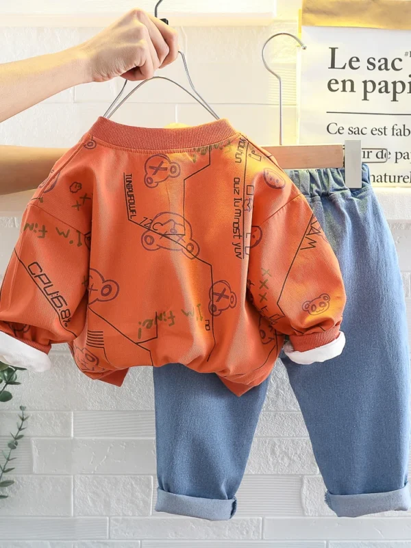 Conjunto 3 pçs para meninos de 0 a 5 anos - Imagem 5
