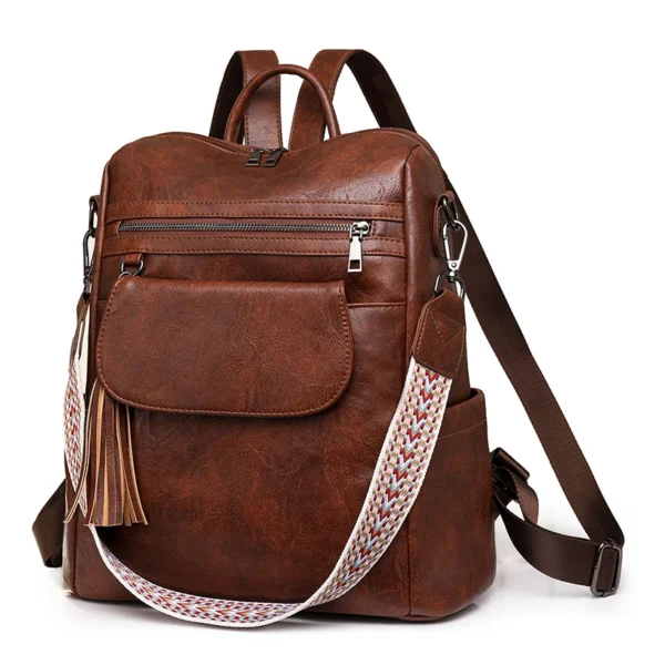 Moda feminina mochilas designer bolsa de ombro mochila de couro macio