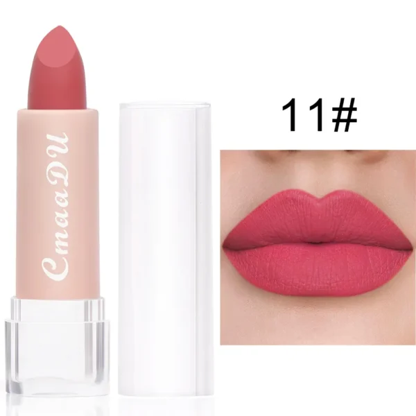 Batom Matte  Veludo Líquido Rico Acabamento Fosco Batom Lipgloss à prova d'água - Imagem 20