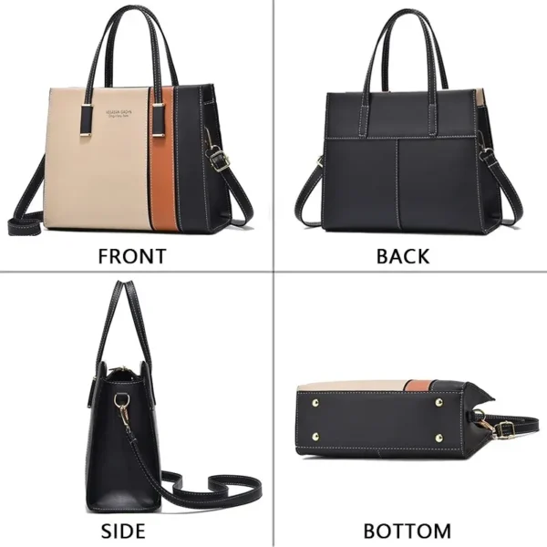 Bolsas casual de alça ajustável alça superior saco grande - Imagem 4