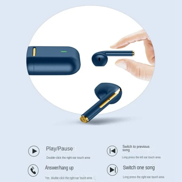 Xiaomi sem fio bluetooth fones de ouvido  estéreo esportes com microfone - Imagem 6