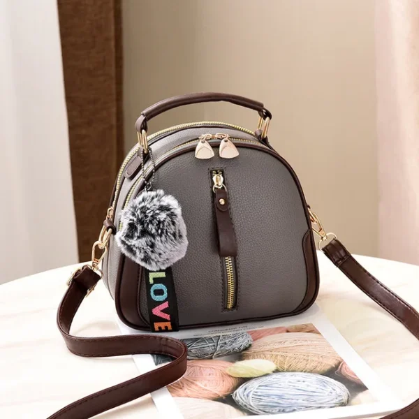 Bolsa de ombro para mulheres designer de alça superior de couro PU. - Imagem 9