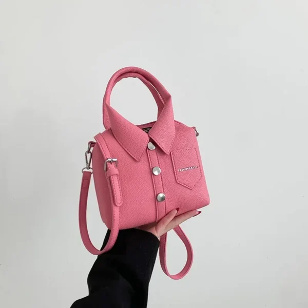 Bolsa de couro PU crossbody de luxo - Imagem 7