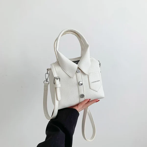 Bolsa de couro PU crossbody de luxo - Imagem 6
