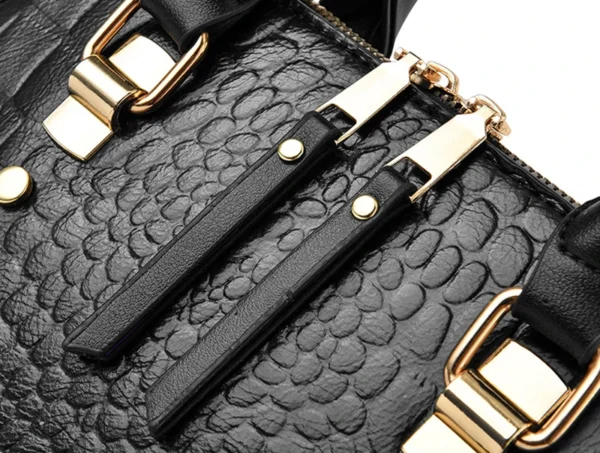 Bolsa Crocodilo couro PU de ombro - Imagem 30