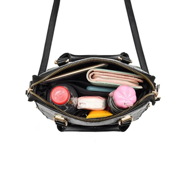 Bolsa Crocodilo couro PU de ombro - Imagem 31