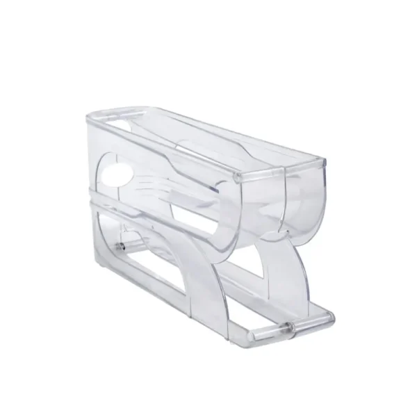 Suporte de Rolo de Ovos 3 Camadas / 4 Camadas automático novo Organizador de Ovos de Grande Capacidade e Economia de Espaço - Imagem 10