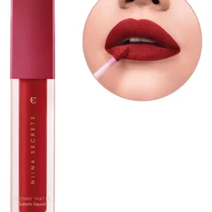 Batom Niina Secrets Skinny Matte 4ml Eudora - Escolha Cor