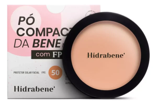 Pó Compacto Da Bene Fps 50 - Hidrabene - Protetor Facial 10g
