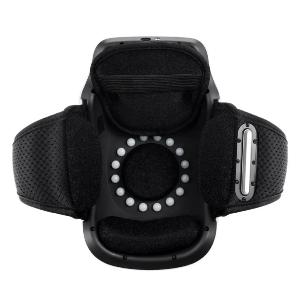 Massageador, suporte para joelho Massagem elétrica de pressão de ar no joelho, airbag, aquecimento, vibração, massagem nas pernas, compressa quente, joelheira. - Imagem 17