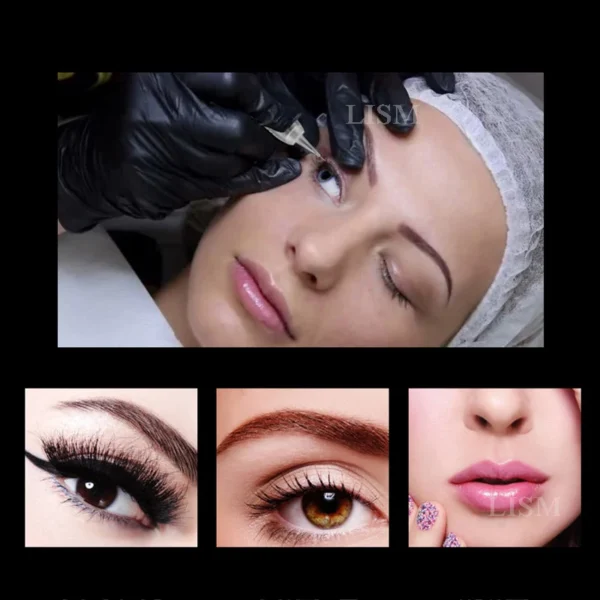 35000 Máquina de tatuagem sobrancelha Dermograph, maquiagem permanente Microblading  motor suíço. - Imagem 6